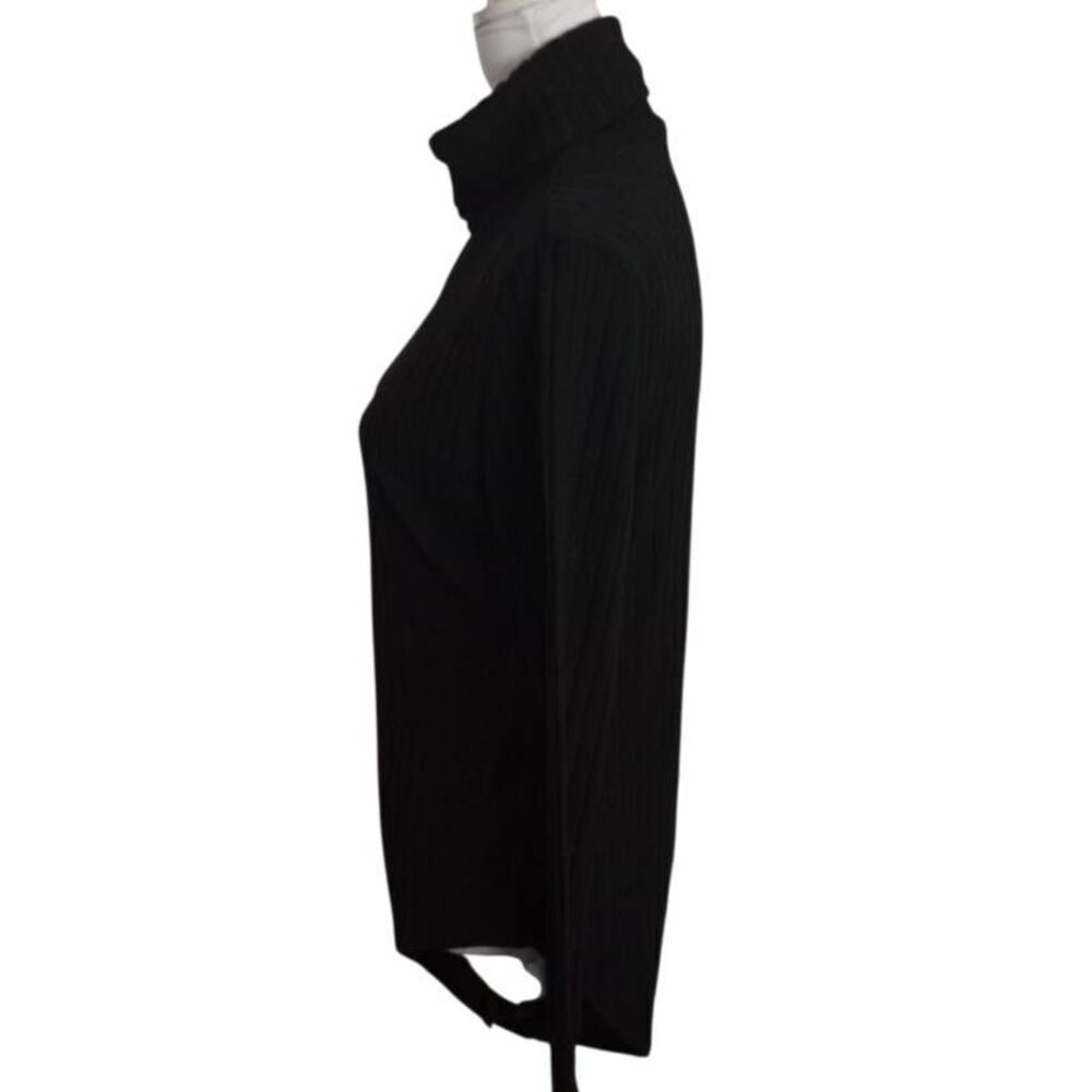 Laolasi Black Turtleneck Bodysuit Sz.2XL EUC Runs Small. - Picture 3 of 7